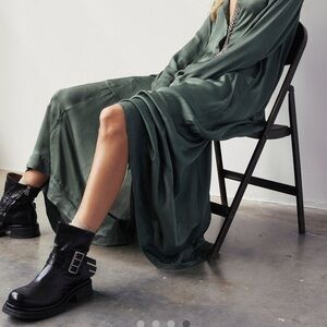 NWOT Free People x Nicholas K. Orion Dress | Size Medium | Color Sage